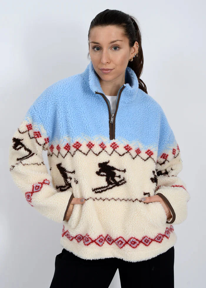 RD Style Alpine Sherpa 1/2 Front Jacket