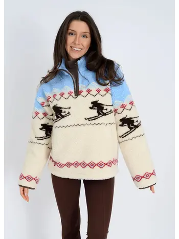 RD Style Alpine Sherpa 1/2 Front Jacket