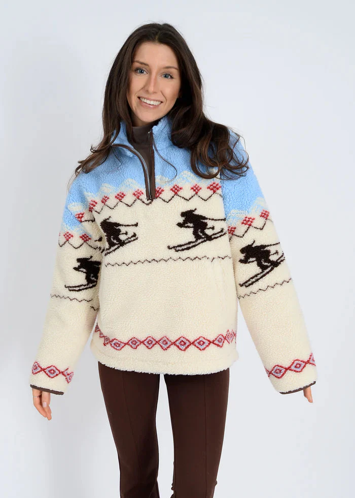 RD Style Alpine Sherpa 1/2 Front Jacket