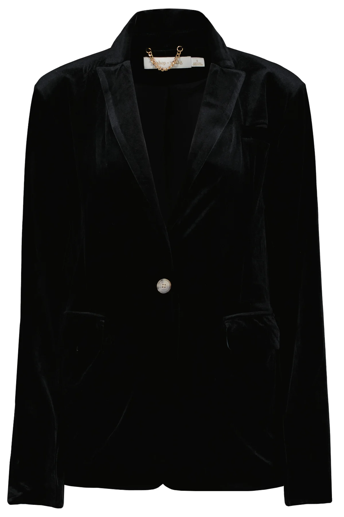 Bishop & Young Luxe Velvet Blazer