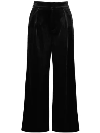 Bishop & Young Luxe Velvet Wide Leg Pant