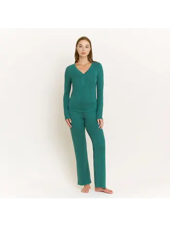 Honeydew Dreamland Long Henley Set