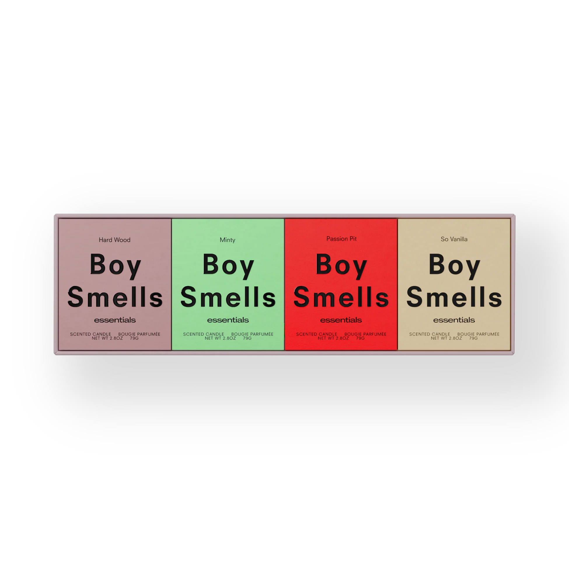 Boy Smells Essentials Holiday Votive Quad