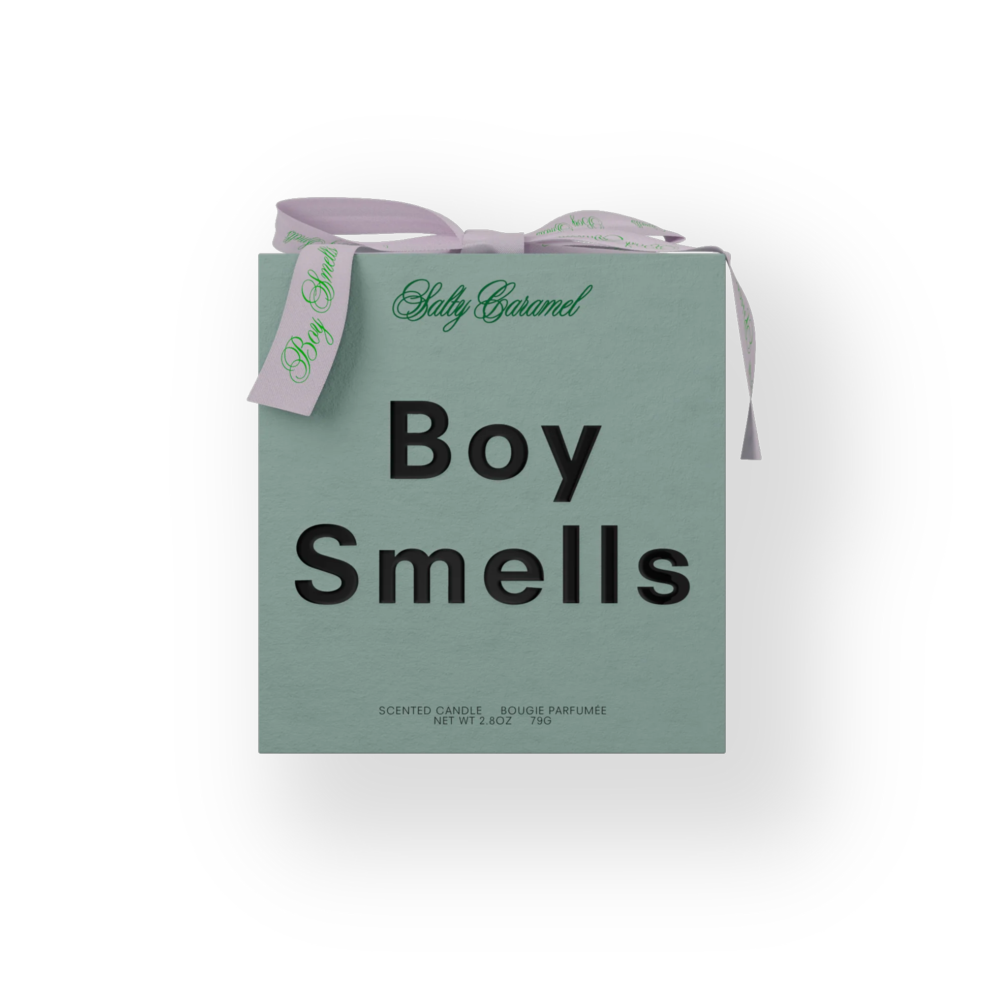 Boy Smells Salty Carmal Holiday Candle-8.5oz