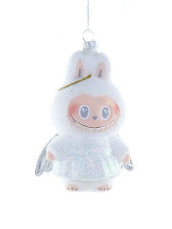 Cody Foster & Co Fuzzy Monster Angel Ornament