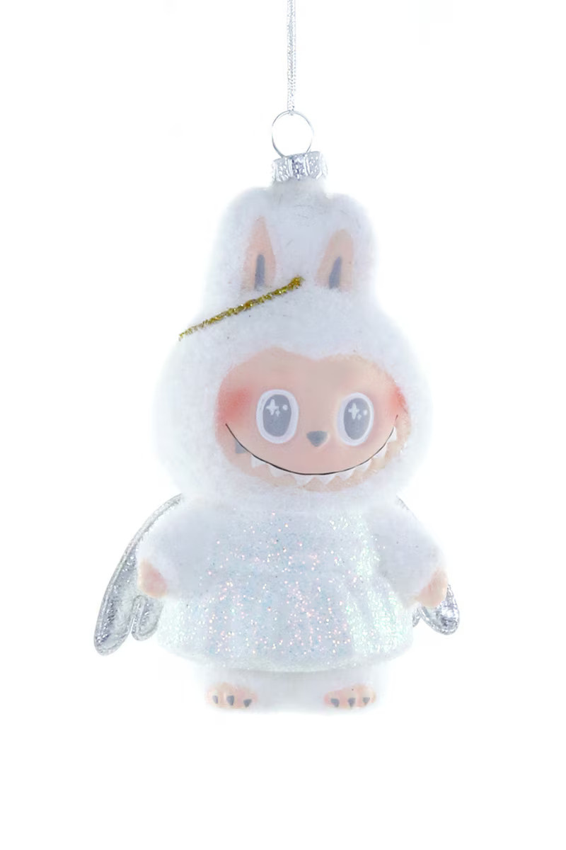 Cody Foster & Co Fuzzy Monster Angel Ornament