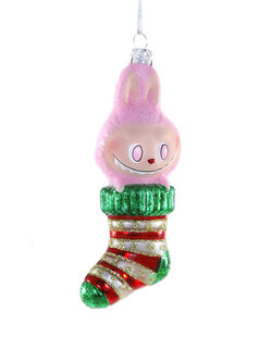 Cody Foster & Co Fuzzy Monster Stocking Ornament