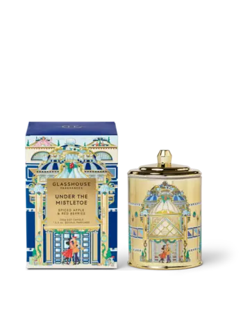 Glasshouse Fragrances Under the Mistletoe 13.4oz Candle
