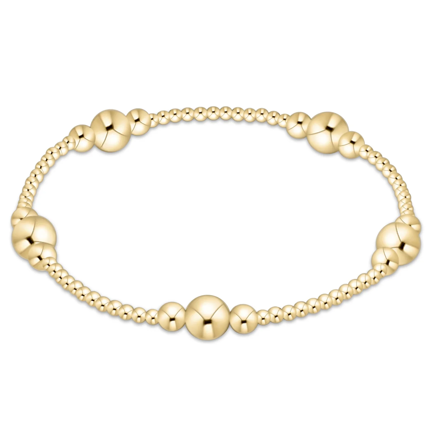 enewton Purpose Gold 6mm Bead Bracelet