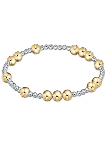 enewton Hope Unwritten 6mm Bead Bracelet-Mixed Metal