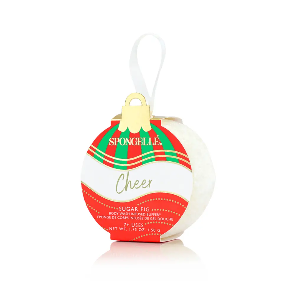 Spongelle Cheer-Sugar Fig Ornament Buffer