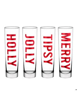 Set of 4 Champagne Flutes