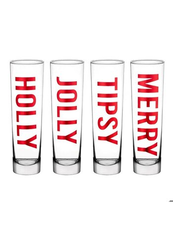 Set of 4 Champagne Flutes