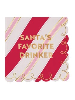 Santa's Favorite Drinker Napkins
