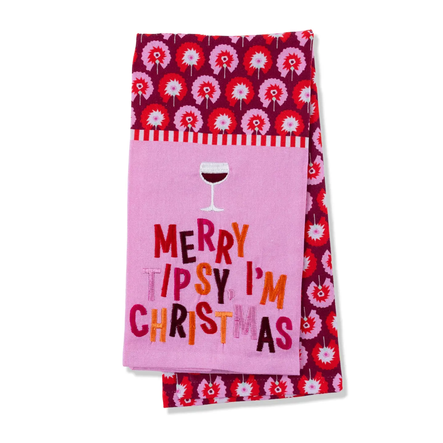 Furbish Studio Merry Tipsy Dish Towel