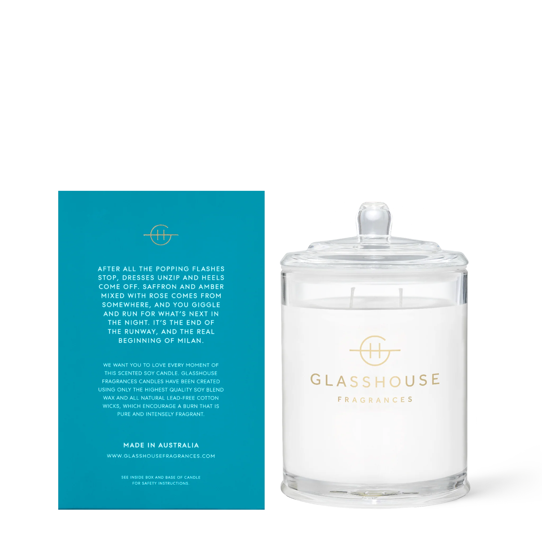 Glasshouse Fragrances Midnight in Milan 13.4oz Candle