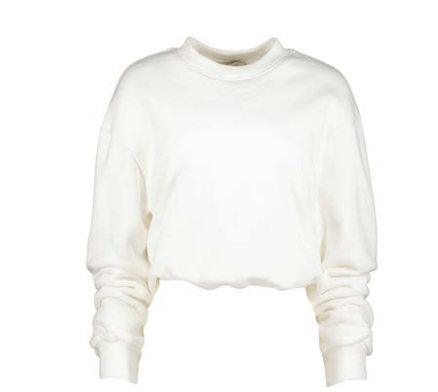 Bishop & Young Cozy Bubble Hem Sweatshirt
