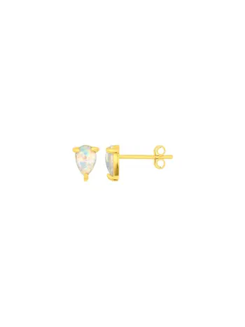 fyb Opal Studs-Gold
