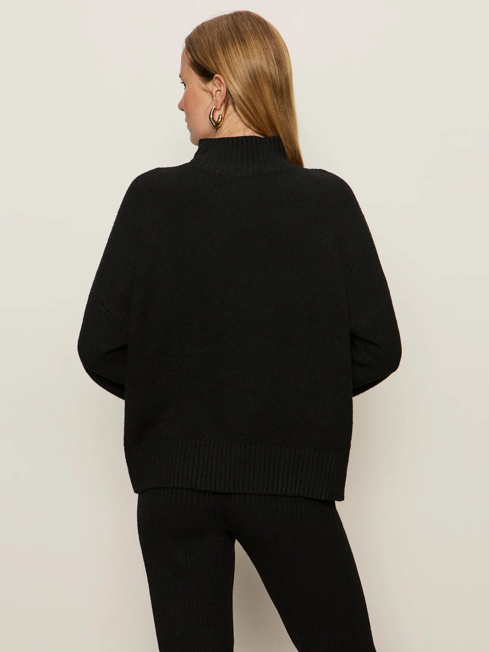 Sanctuary Apres Intarsia Mockneck Sweater
