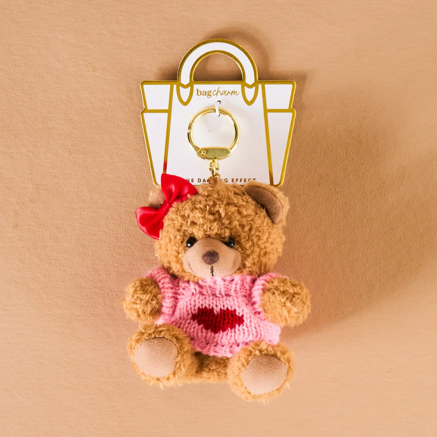 Darling Effect Teddy Bear Hugs Bag Charm