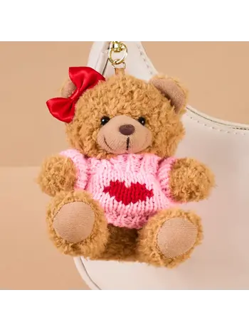 Darling Effect Teddy Bear Hugs Bag Charm