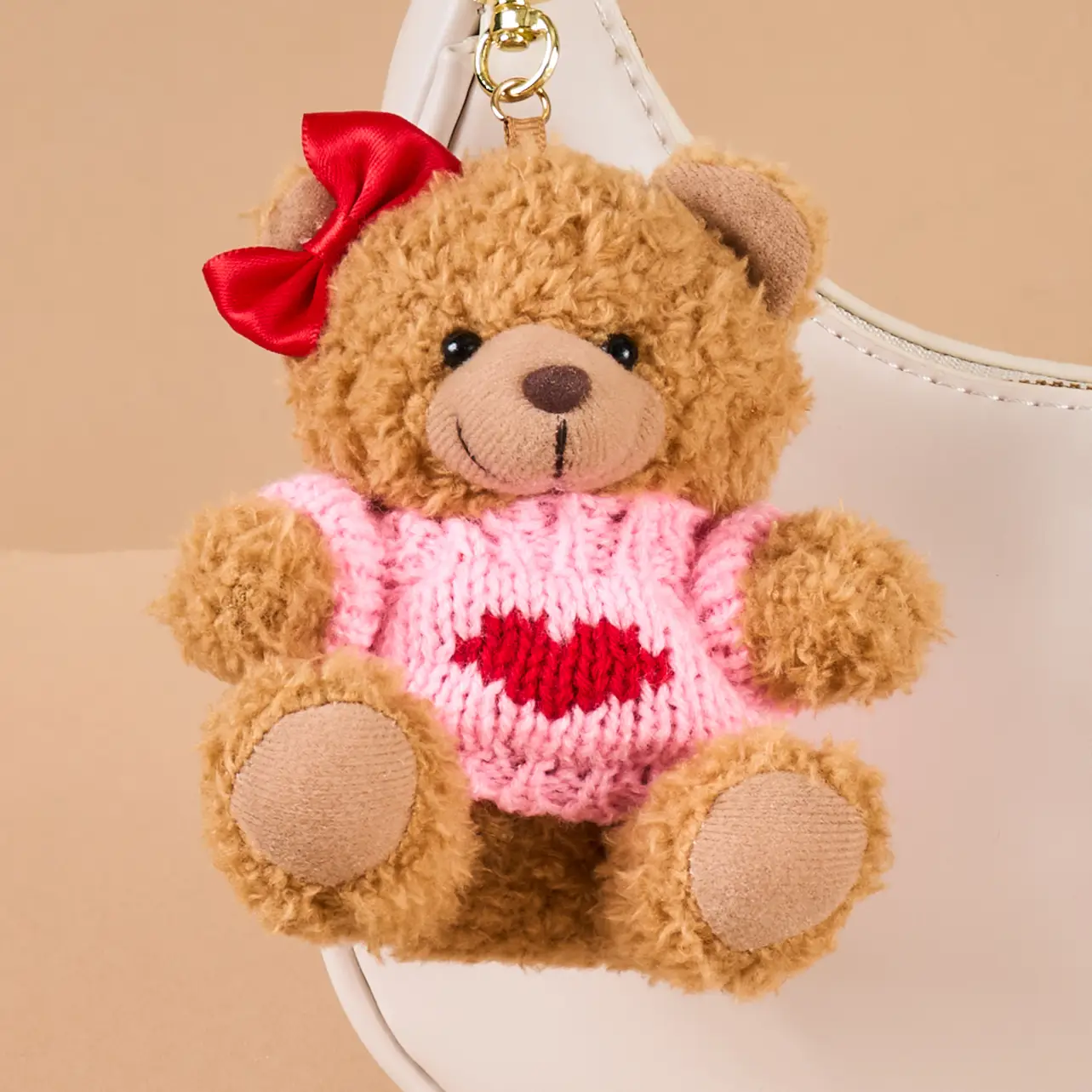 Darling Effect Teddy Bear Hugs Bag Charm