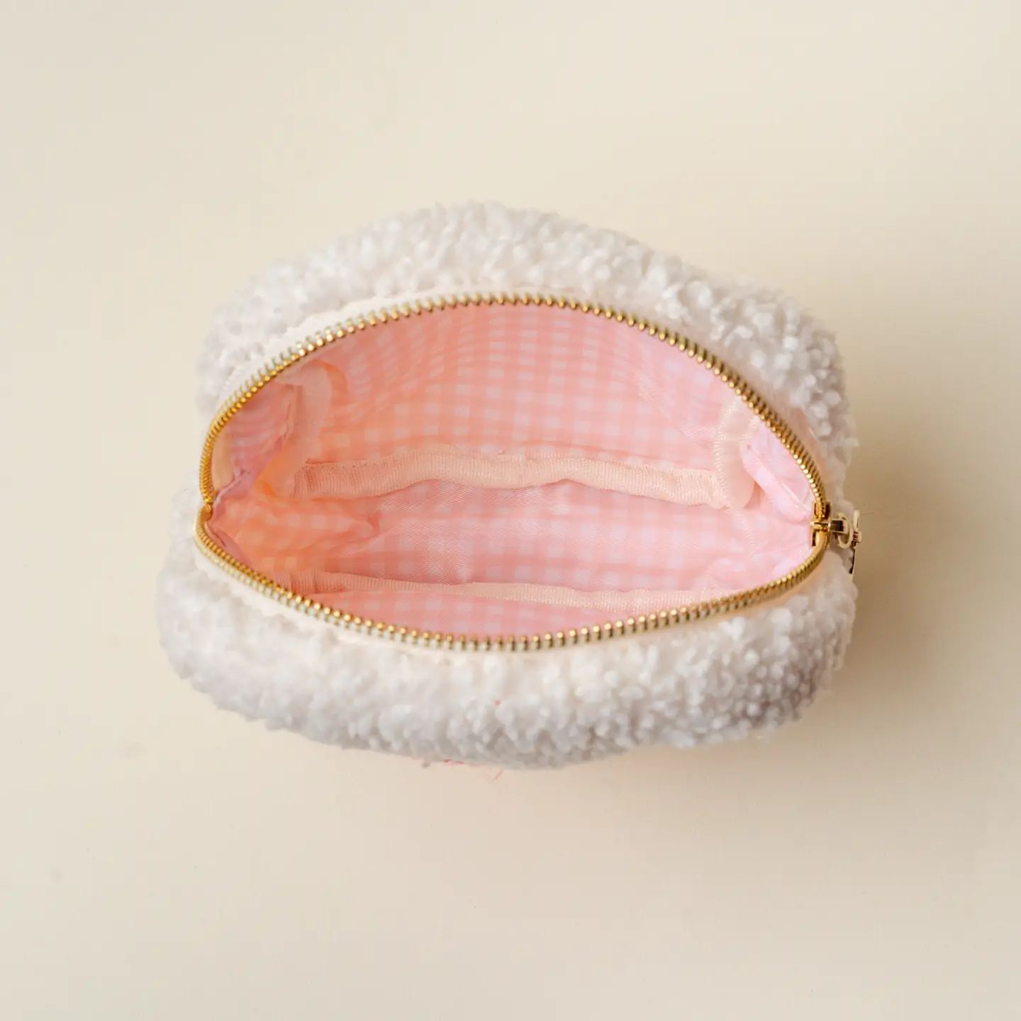 Darling Effect Red Heart Square Teddy Pouch