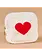 Darling Effect Red Heart Square Teddy Pouch