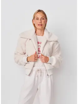 Sundry Sherpa Outerwear Bomber