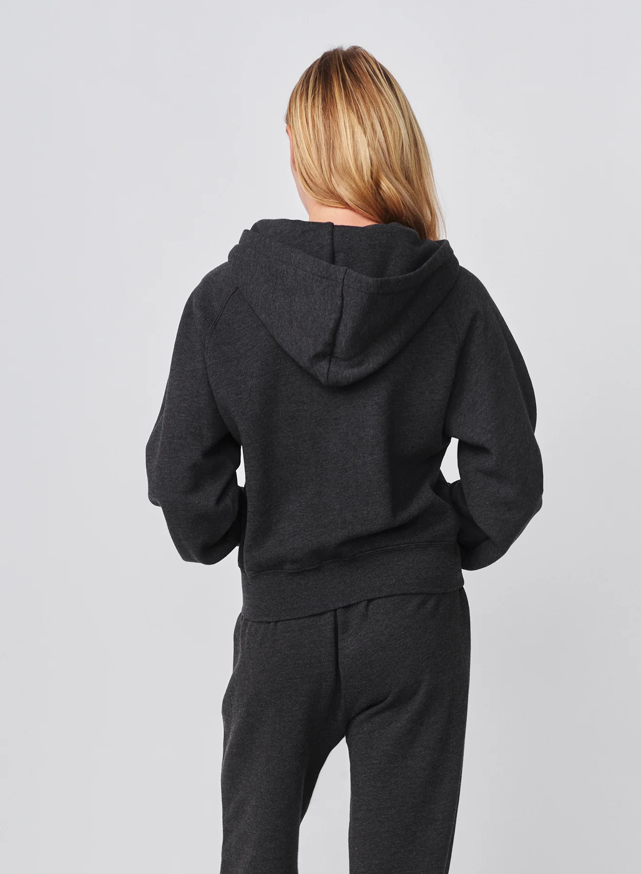 Sundry Cropped Hoodie
