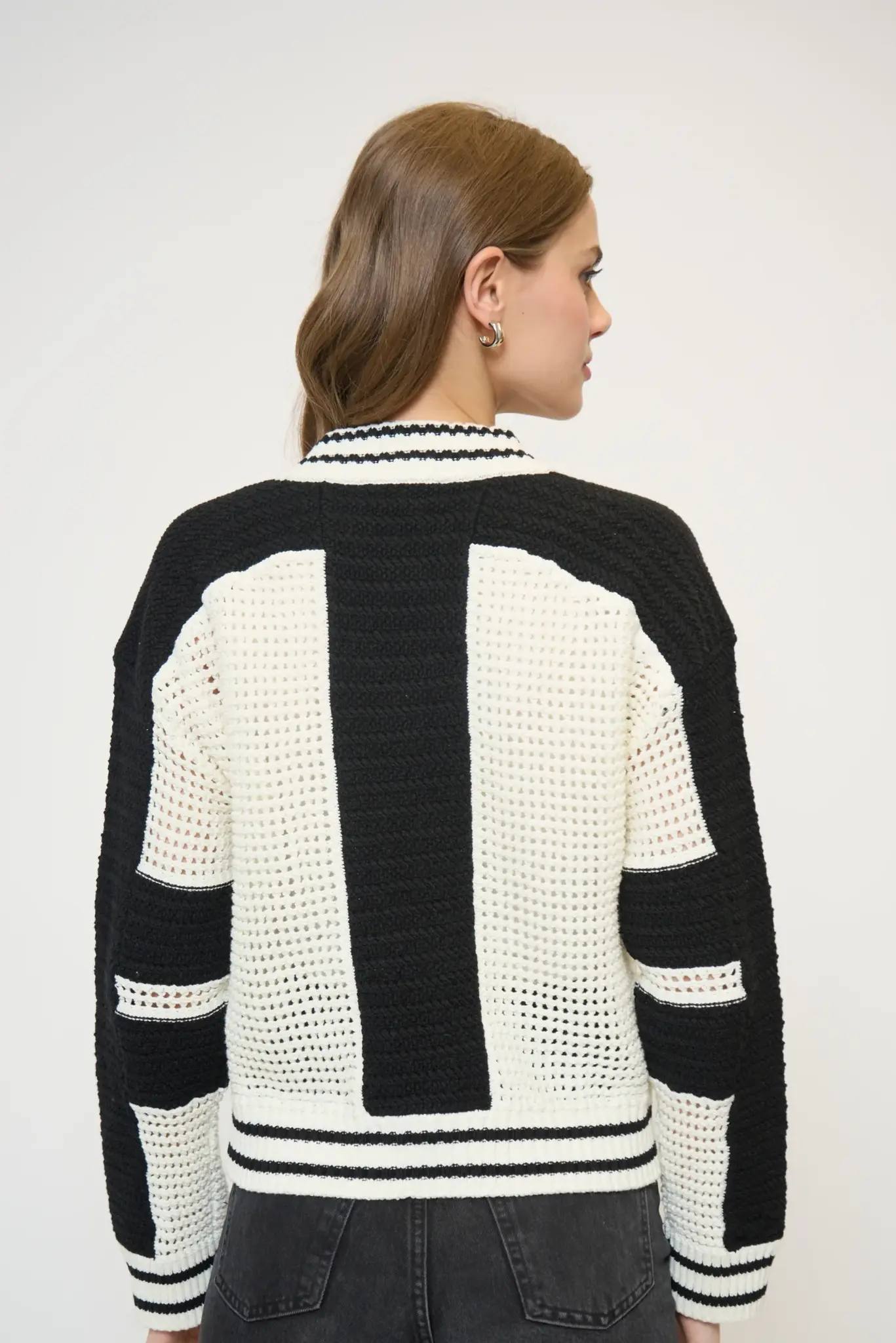 Central Park West Wren Crochet Bomber