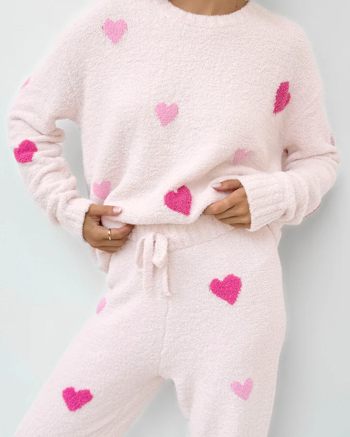 Splendid FUZZY SWEATER SET