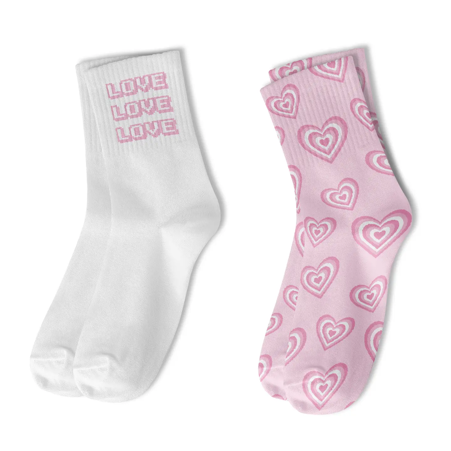 Love Crew Sock-2 pack