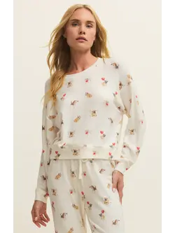 Z Supply Bisous Love Pup Top