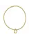 enewton Classic Gold 2.5MM Bead Bracelet-Love Gold Charm