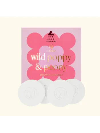 Musee Wild Poppy & Peony Shower Steamers