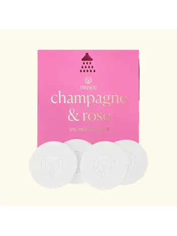 Musee Champagne & Rose Shower Steamers