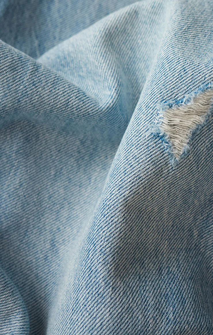 Z Supply Remi High Rise Bowed Wide Leg Jean