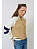 Central Park West Chloe Cable Sleeve Knit Bomber