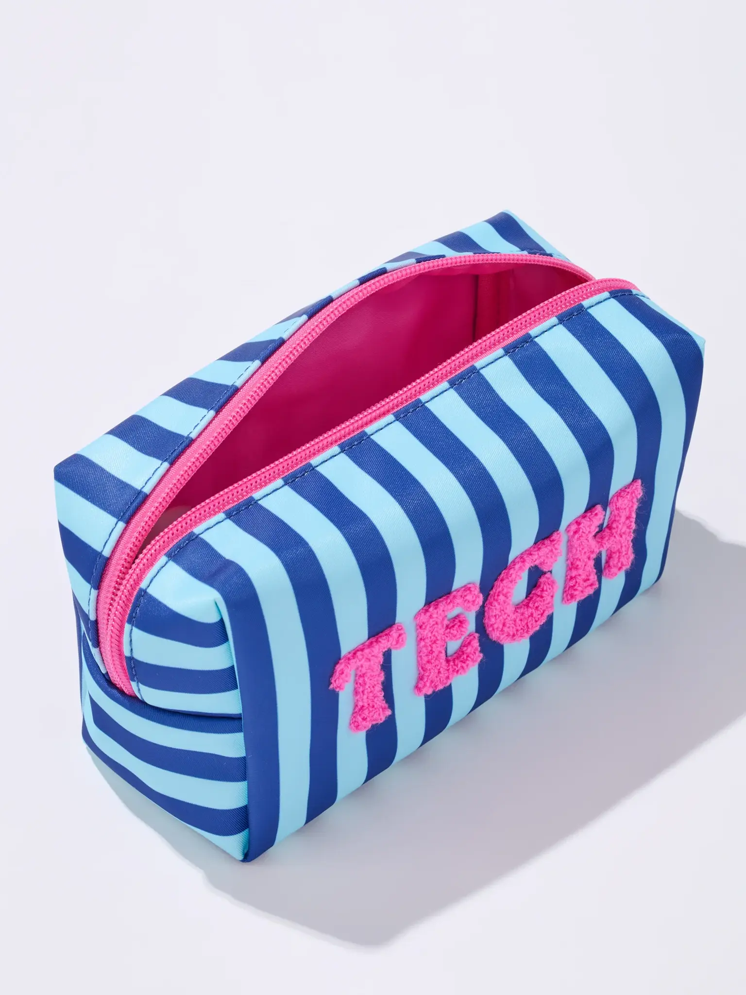 Tech Small Zip Pouch, Blue