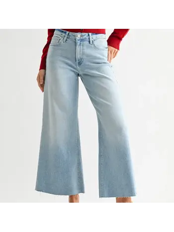 Just Black Denim Wide Leg Crop