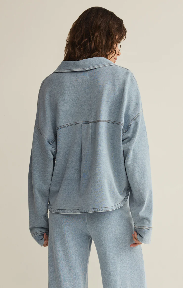 Z Supply All Day Cropped Knit Jacket