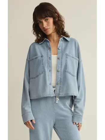 Z Supply All Day Cropped Knit Jacket