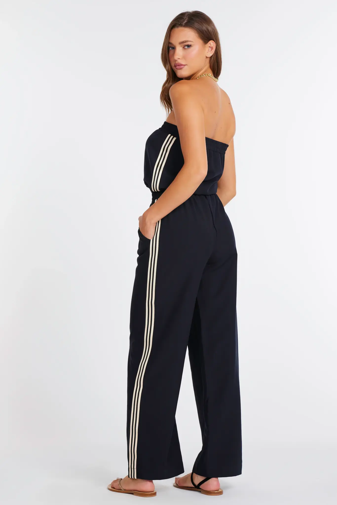 Bishop & Young Jagger Strapless Jumpsuit