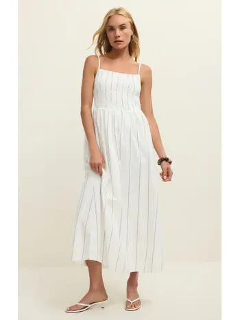 Z Supply Bayside Stripe Midi Dress