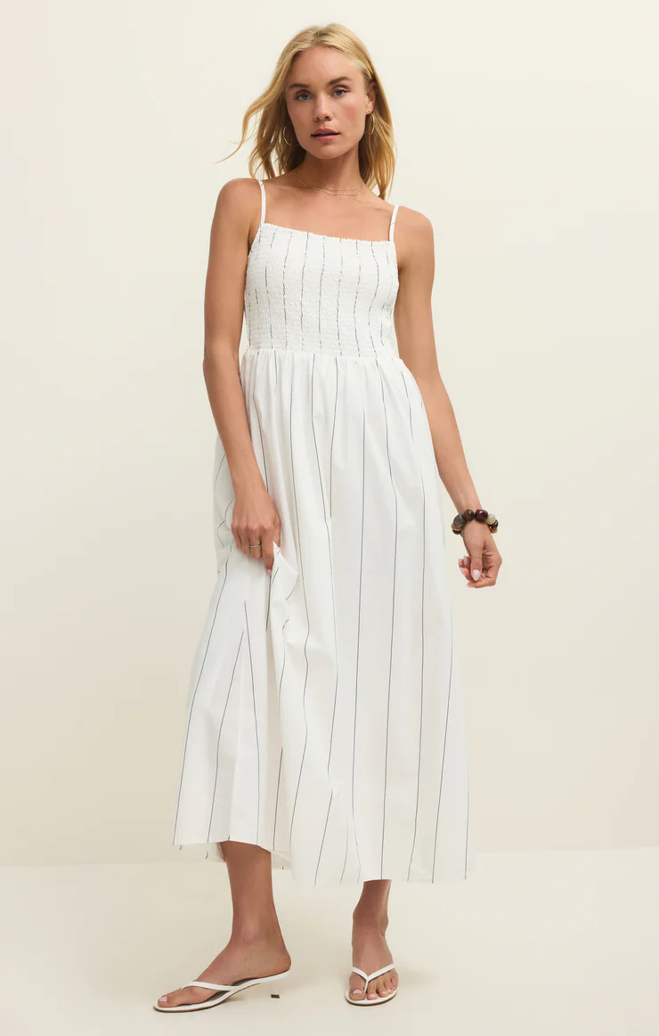 Z Supply Bayside Stripe Midi Dress