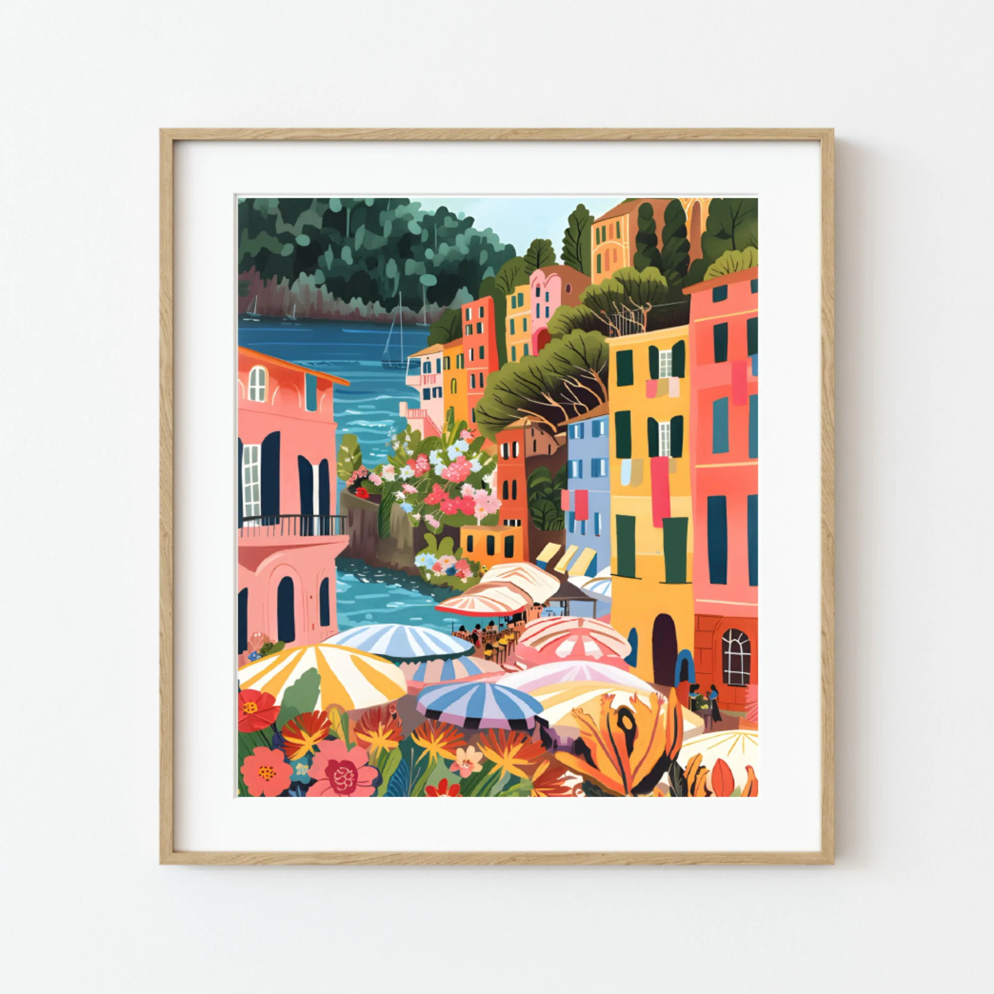 Pink Picasso Flower Market