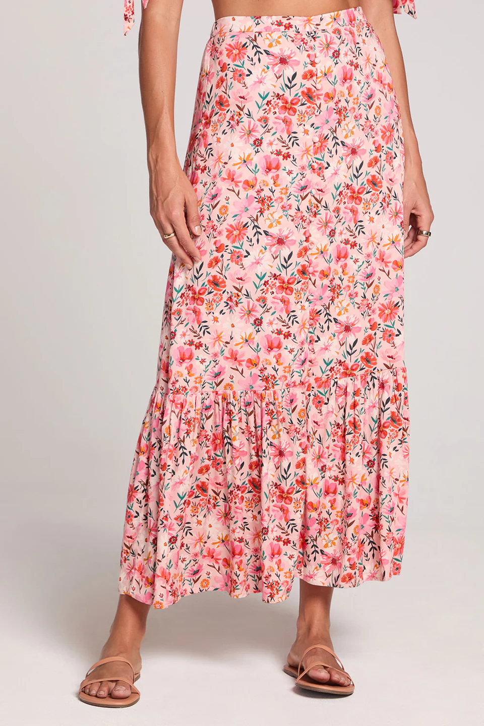 Saltwater Luxe Kandace Midi Skirt