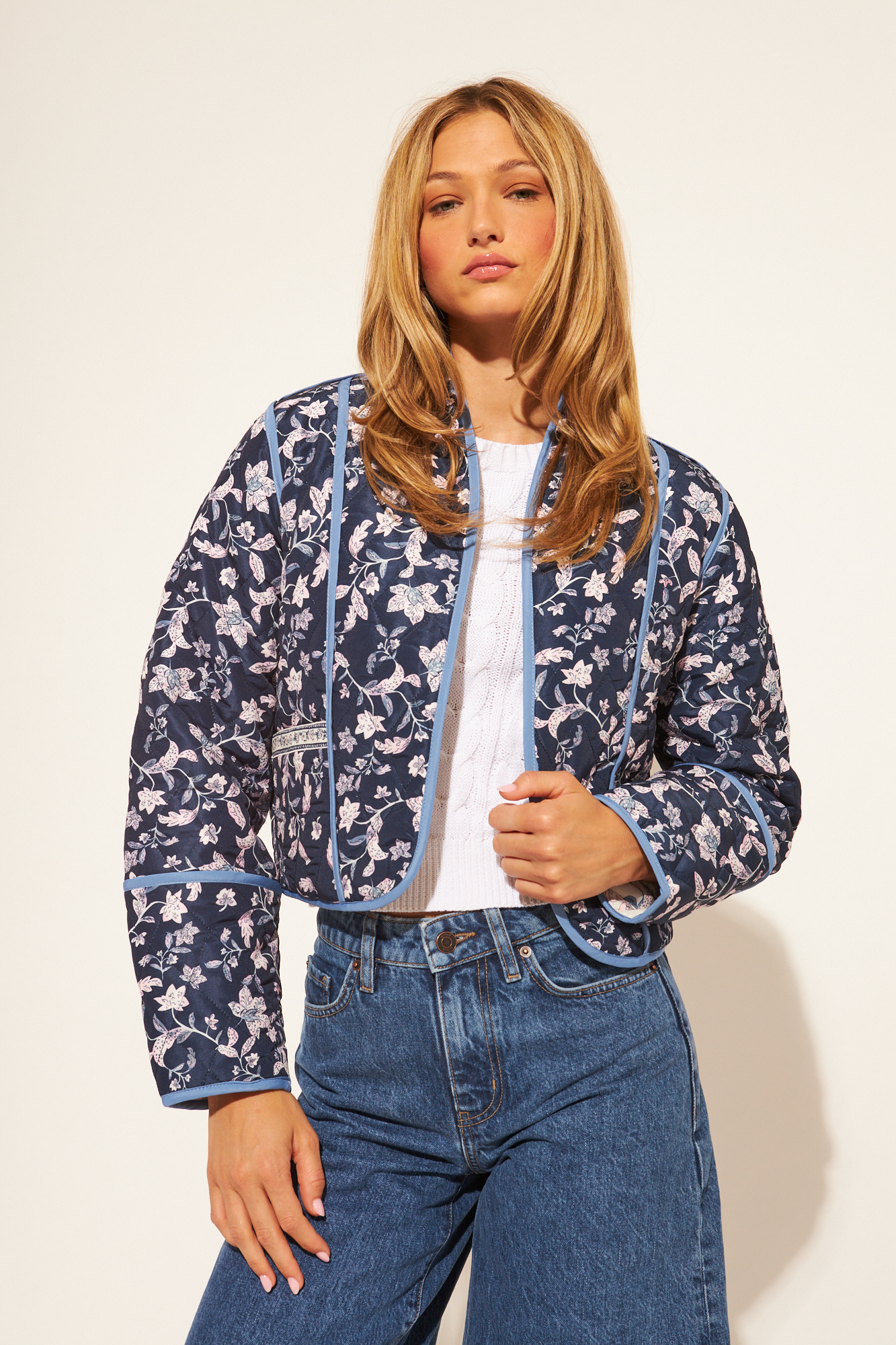 John + Jenn Marion Reversible Quilted Jacket