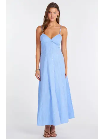 Bishop & Young Adria Poplin Button Front Dress